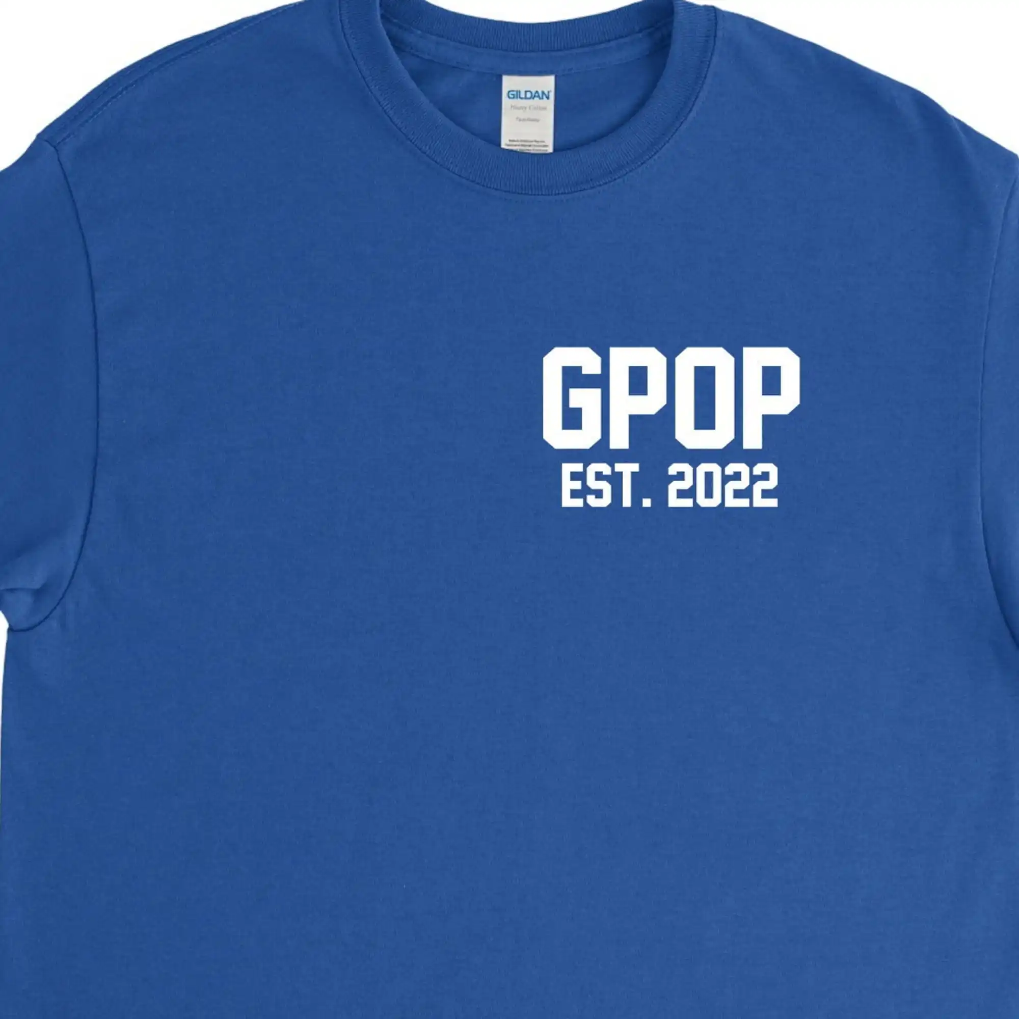 Gpop 2022 Shirt,Gpop T Shirt,Gpop Gift,Grandpa Shirt,Grandpa Gift,Gpop Birthday Gift,Personalized Gift,Baby Reveal,Custom Gpop