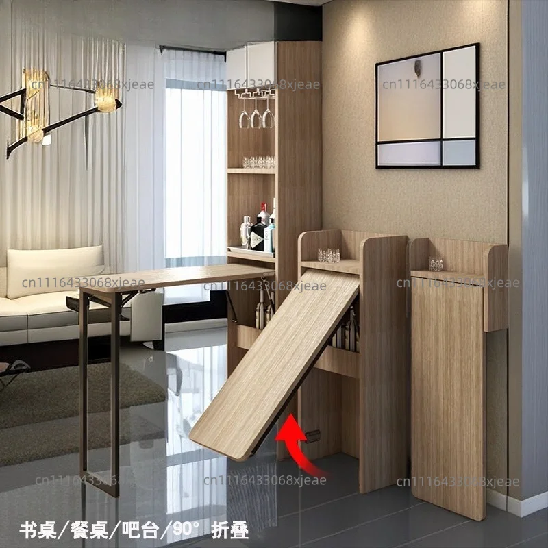 turn-down-hidden-folding-dining-table-bar-support-foot-desk-hidden-buffer-entrance-bracket-table-leg-rack-hardware-accessories