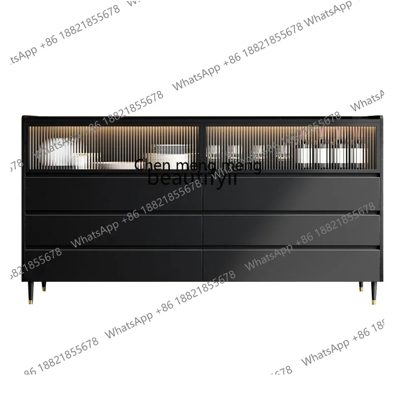 cn8350 LHY zq  Chest of Drawers Bedroom Storage Cabinet Light Luxury Nordic Locker Five Or Three Chest of Drawers Six Buckets Li