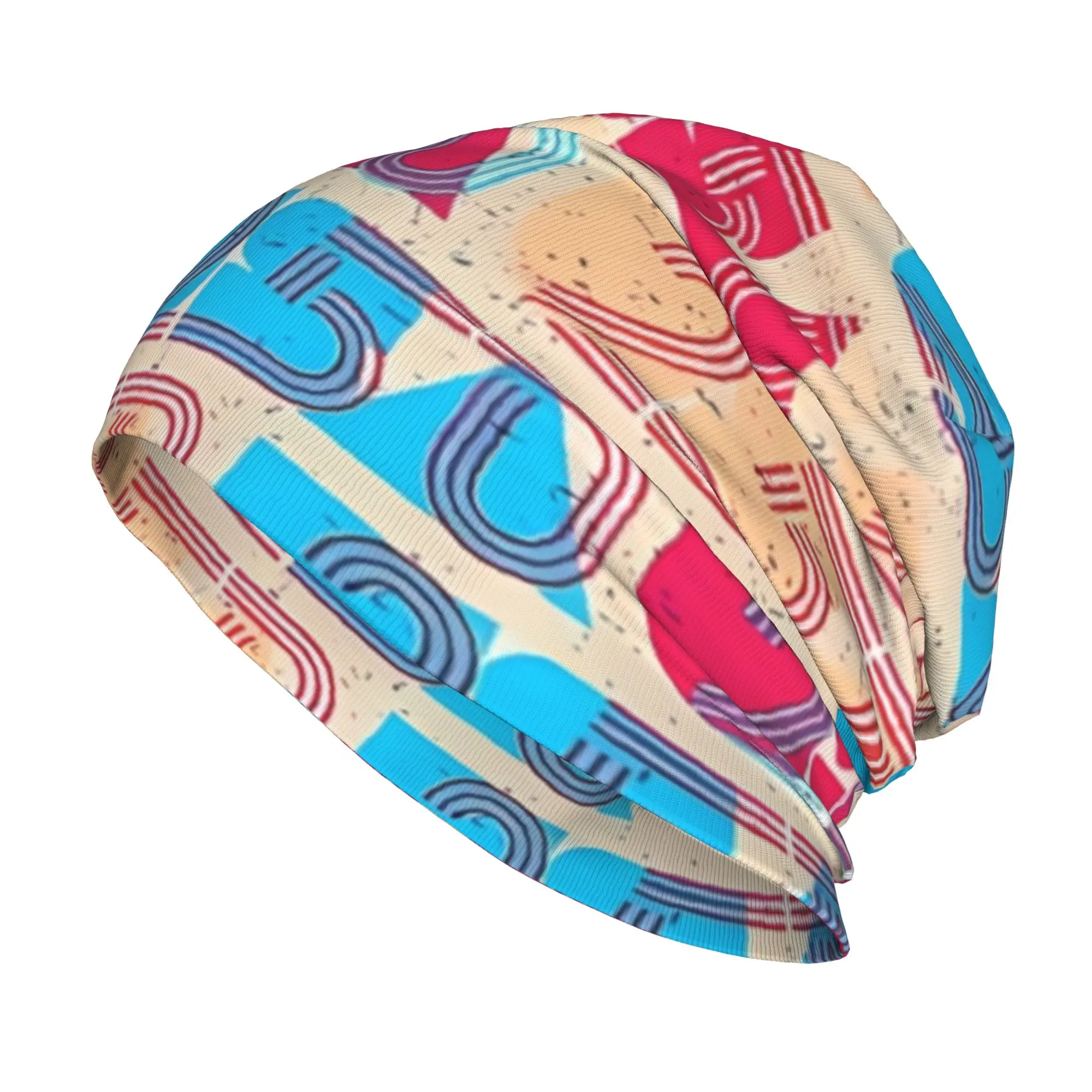 Colorful Thin Caps For Men Women 250 Years America Beanies Ski Caps Soft Bonnet Hats Skullies & Beanies Hat