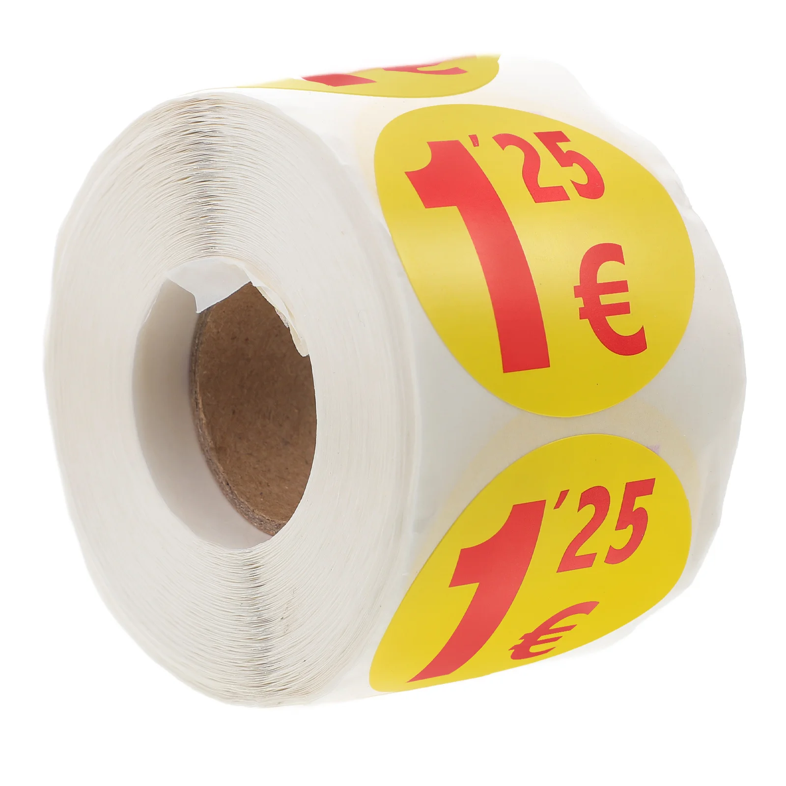 

1pcs 1 Roll Price Label Stickers Round Bright Neon Colors For Supermarket Sale Market Pricing Small Business Retail Stores
