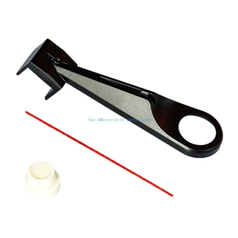 Y9UC 오토바이 체인 클리너 부착 체인 오일러 애플리케이터 오토바이 체인 윤활유 애플리케이터 다기능 청소 도구