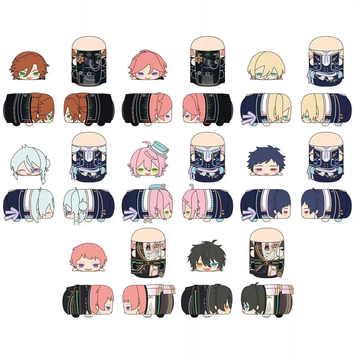 In Stock!! Vol.1--Vol.6 Anime Ensemble Stars Stuffed Plush Doll Toys Sakuma Ritsu Sakasaki Natsume Tsukinaga Backpack Pendants