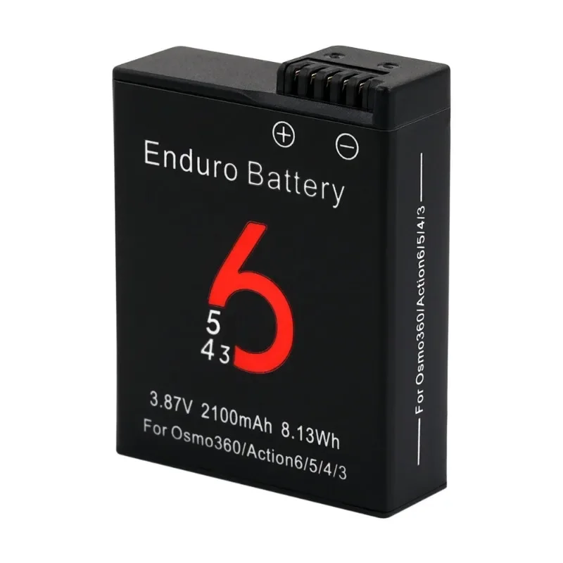Replacement Camera Battery for DJI Action 6, 5 Pro, 4, Action Camera Spare Accessories