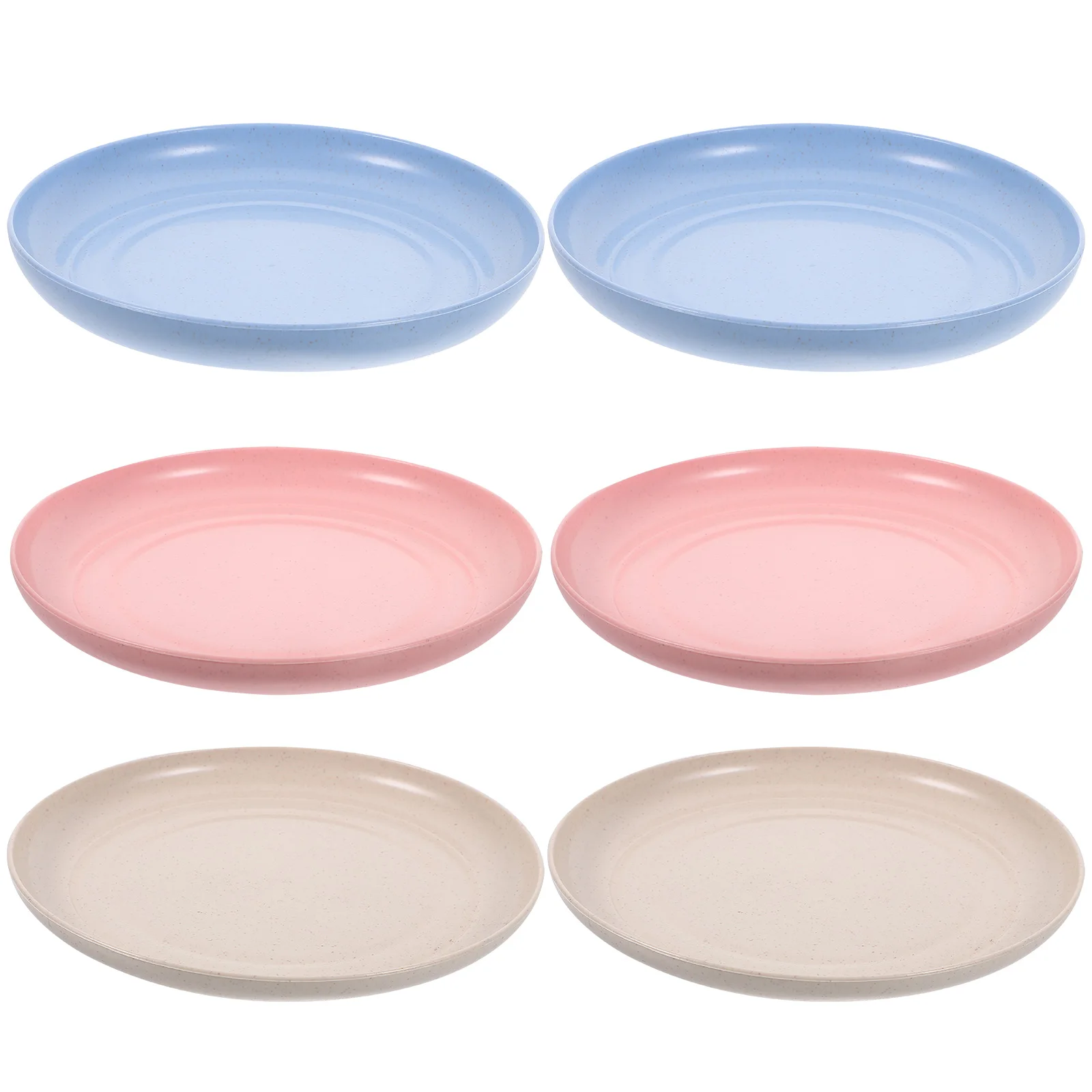 

6pcs Cat Bowls Food Plates for Kittens Short Legged Cats Wet Dry Feeding Dishes Easy Pet Supplies