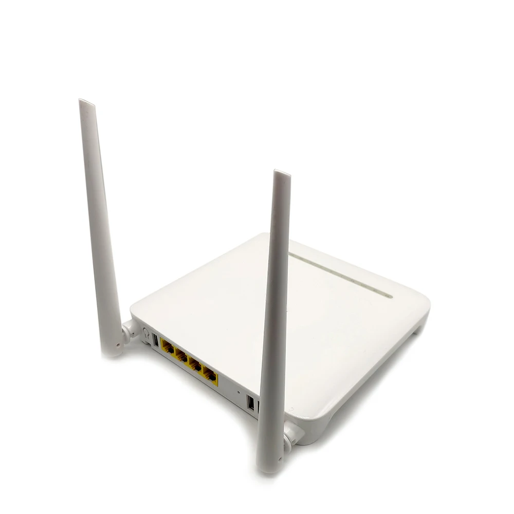 Top! 30pcs Gpon onu ont F673av9 4GE WLAN 2.4G&5G Dual WIFI AC MODEL without TEL Ftth Optical network terminal ROUTER free