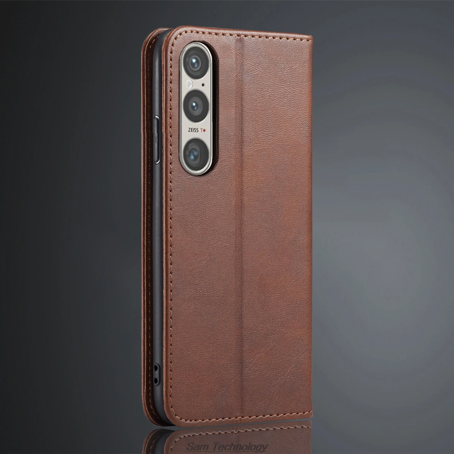 Magnetic attraction Leather Case for Sony Xperia 1 VI ( Xperia 1 6Gen ) Holster Flip Cover Case Wallet Phone Bags Fundas Coque