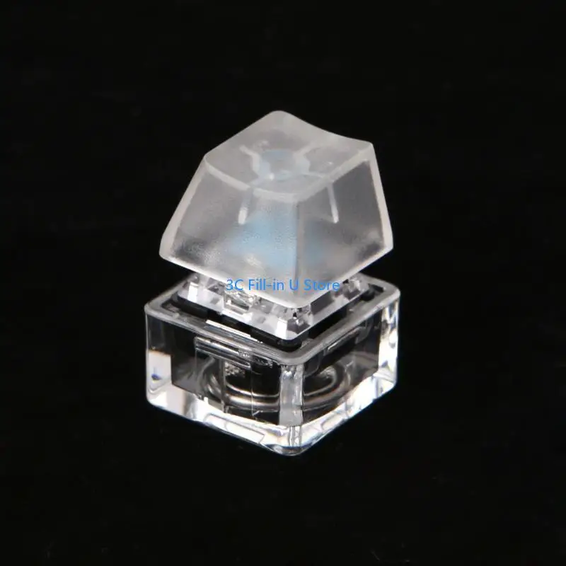 سلسلة مفاتيح المفتاح الميكانيكية G8TA إضاءة خلفية لإضاءة خلفية لمفاتيح لوحة المفاتيح مجموعة KEYCAP شفافة