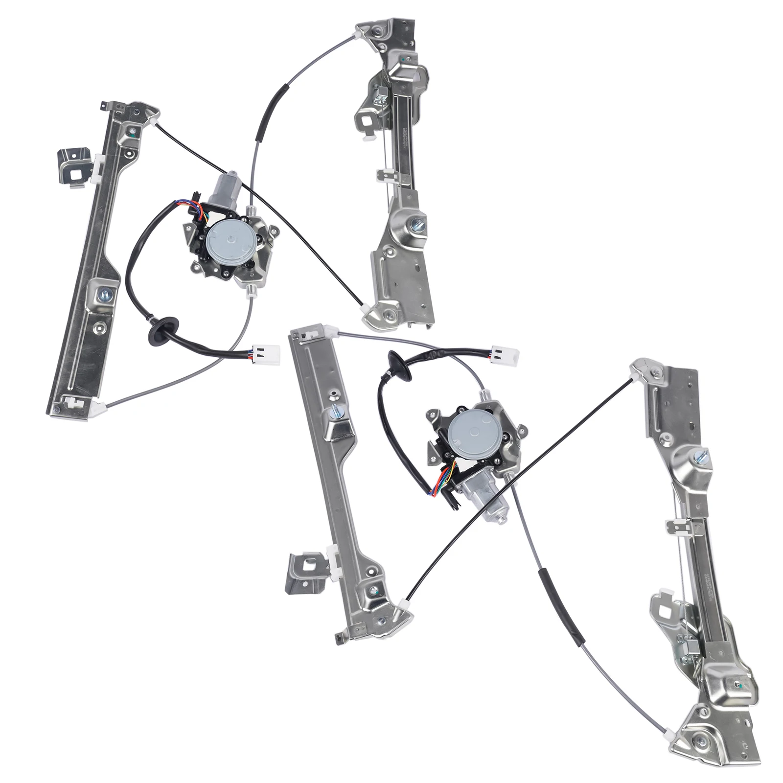 Glossy Front Power Window Regulator With Motor for G35 2003-2007 80720-AM800 80721-AM800 17016176 17016169