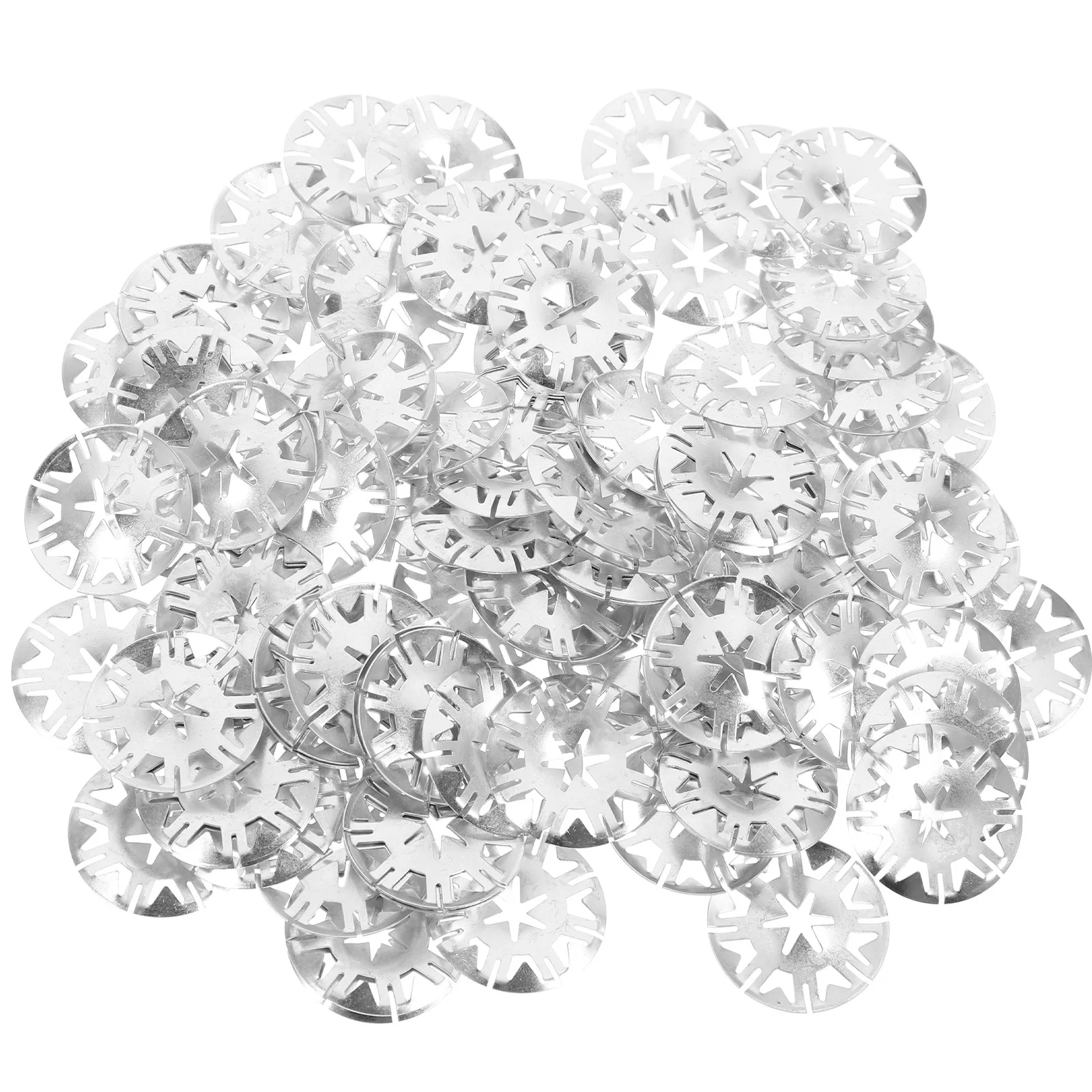 

100pcs Heat Shield Clip Inner Tooth Washer Automotive Push Retainer Kit For Hood Locking Fastener Metal Bumper Washer Auto Parts