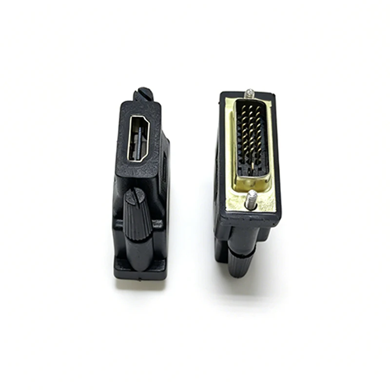 

DVI Male To HDMI-compatible Female Adapter DVI (24 + 1) To HD-connector For HDTV Projector HD-to DVI