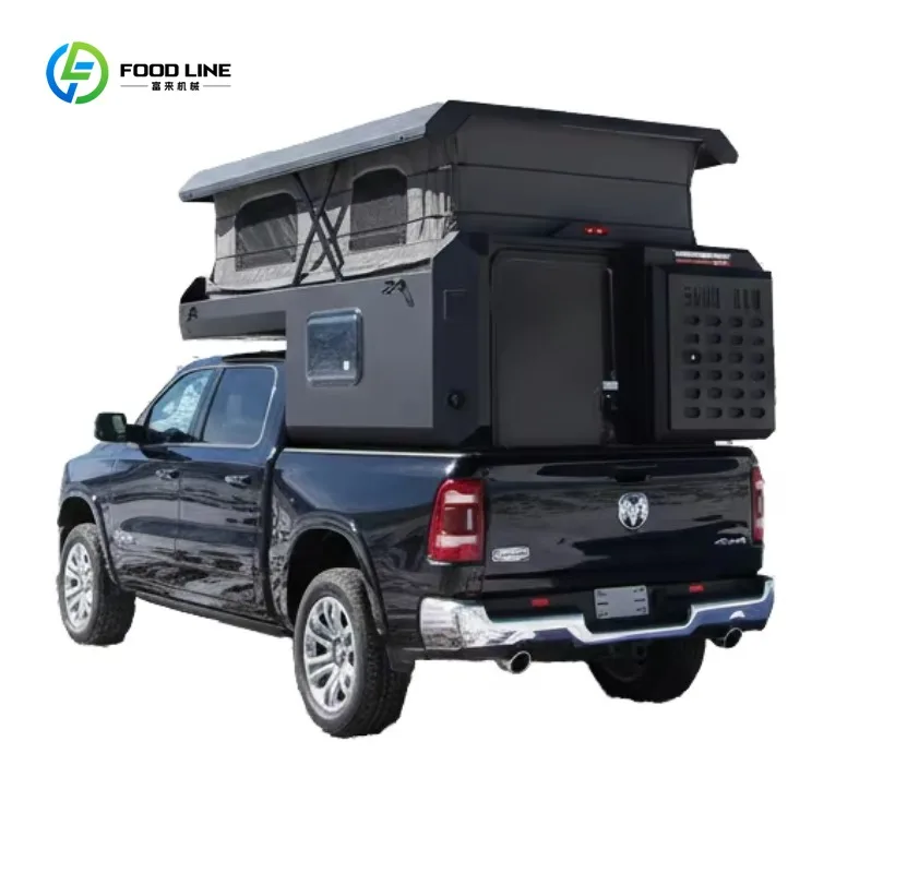 Light Weight Hard Roof Pickup Truck Camper Canopy Waterproof Factory Direct Accept Custom