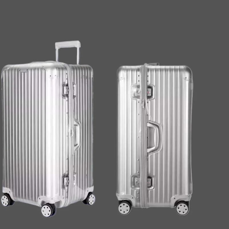 Luggage Cover for Rimow Original Trunk Plus with Zipper Suitcase Clear Covers Dustproof Protecter Case Wear-resisting PVC 33