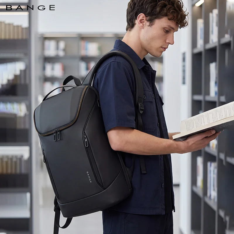 BANGE Business Backpacks Laptop 15.6 inch Multifunctional WaterProof Big Capacity Daily Work Male Backpack School Bag Mochila