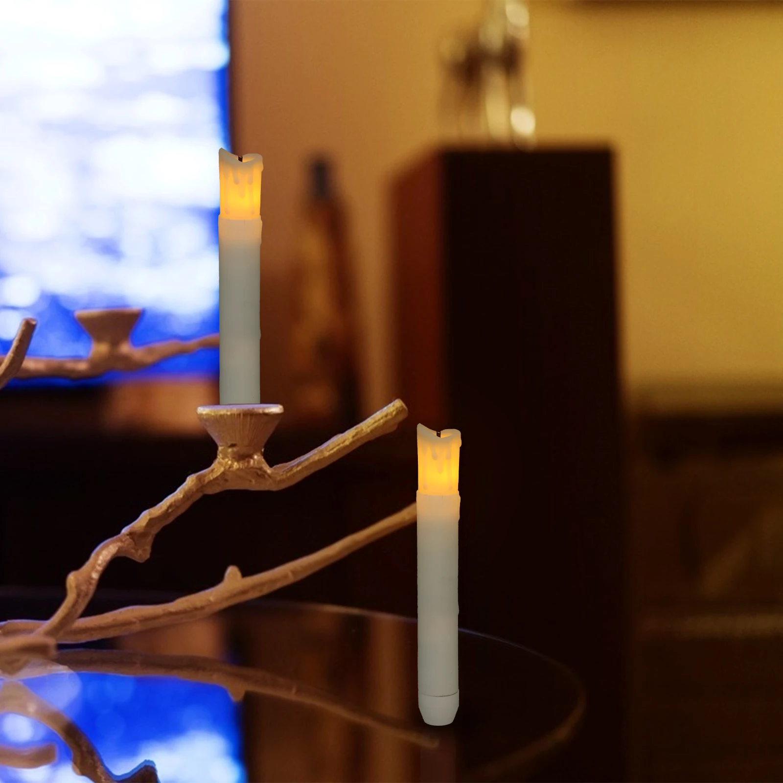 

12Pcs Flameless LED Light Flickering Operated Electronic for Wedding Party Home Decor LED Electronic Light