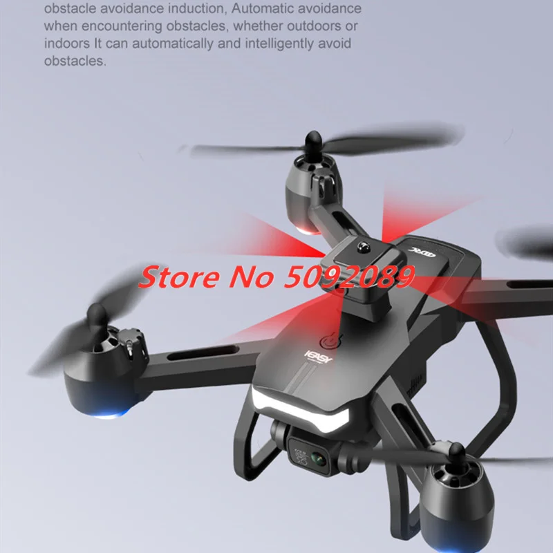 6K Dual Camera Drone 360° Obstacle Avoidance Quadcopter Option Flow Hovering Remote Control Drone 200m Distance Aricraft Boy toy