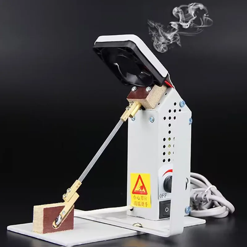 Small Hot Cutting Machine Lace Ribbon Cutting Machine Cutting Label Hot Rope Machine High Frequency Hot Cut Foam Machine220V