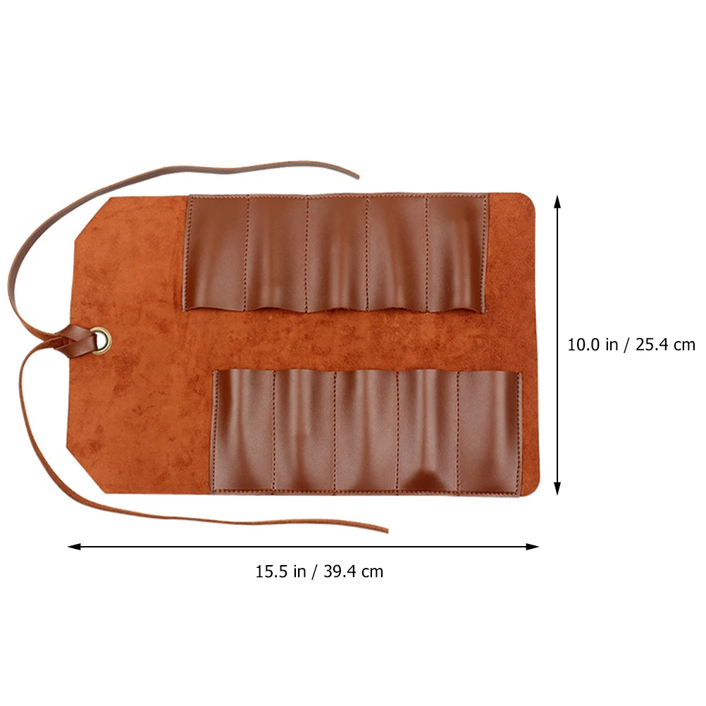 

Tool Roll Up Bag 10 Slots Pouch For Wrench Screwdriver Pliers Storage Organizer Workshop Carry Bag