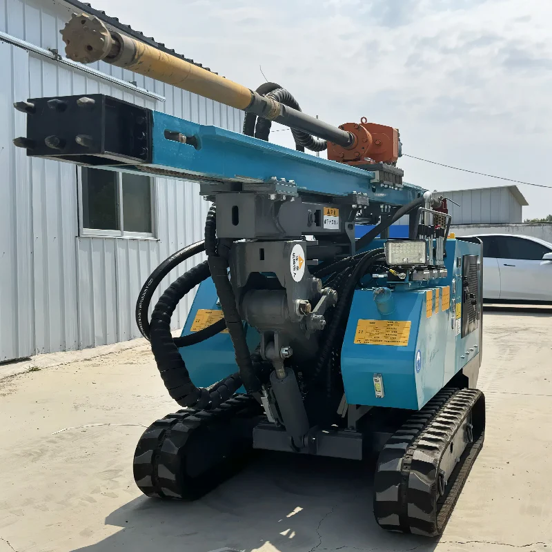 Advanced Customizable Diesel Hydraulic DTH Drilling System for Productive Surface Mining and Accurate Blasting Operations