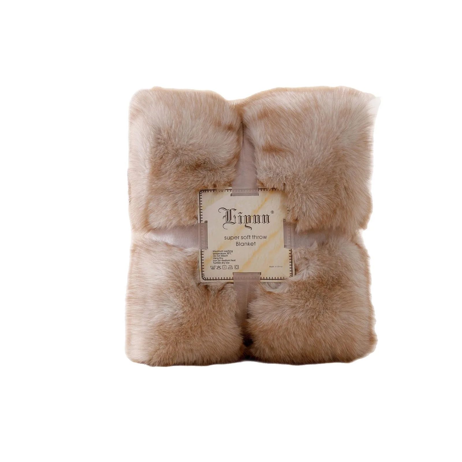 Autumn and winter household animal like plush blanket, fox like plush, thickened warm fur, rabbit plush luxury blanket