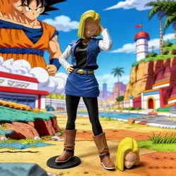 Anime Dragon Ball Z Android 18 Figure Android 18 26cm PVC Action Figurine Collection Model Toys For Children Gifts