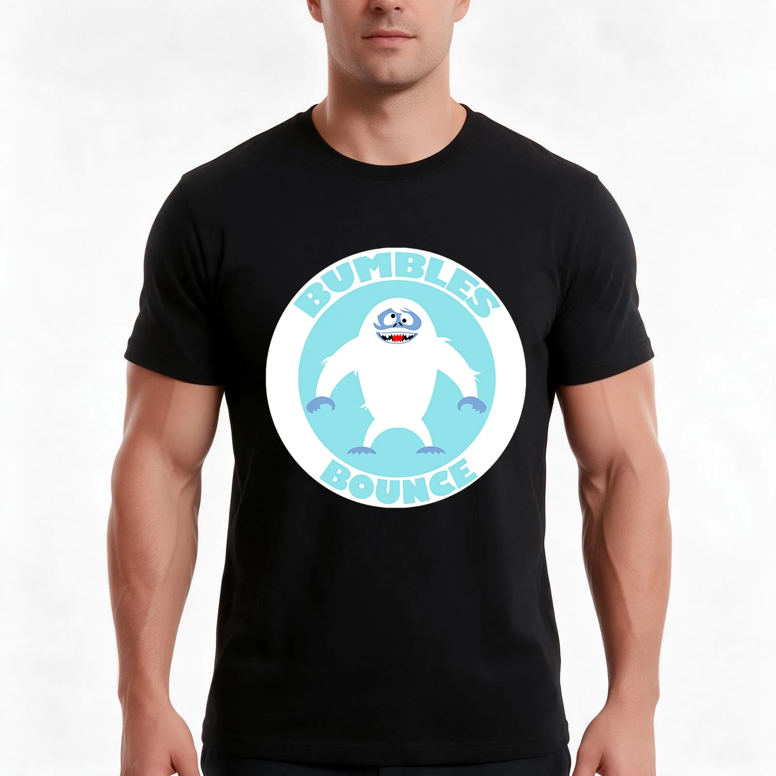 Bumbles Bounce T-Shirt Summer Casual Cotton Tee Oversized Streetwear Tops Vintage Graphic Print Loose Fit Short Sleeve