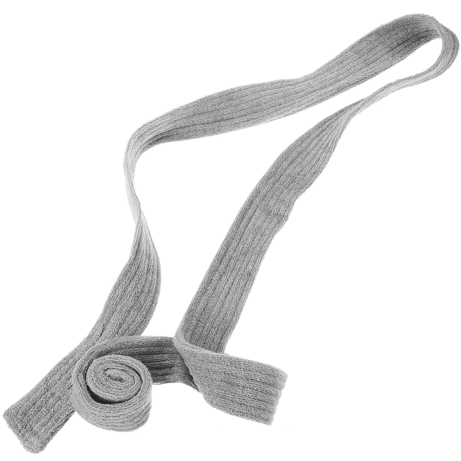 

Thick Flannel Bathrobe Belt Coral Fleece Replacement Hotel Spa Robe Waist Tie White Adjustable Soft Comfortable Hand Washable