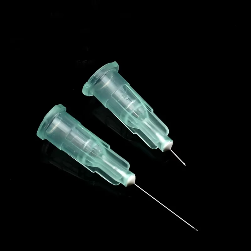 

skin prick needle Piercing Transparent Syringe Injection glue Clear Tip Cap ForPharmaceutical injection needle 32G 4mm 13mm