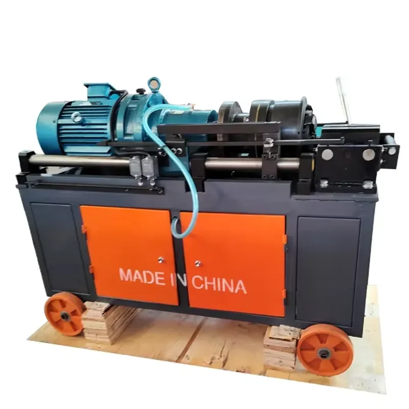 Manual Type Rebar Thread Rolling Machine 14-40mm JBG-40F Building Construction Thread Roller