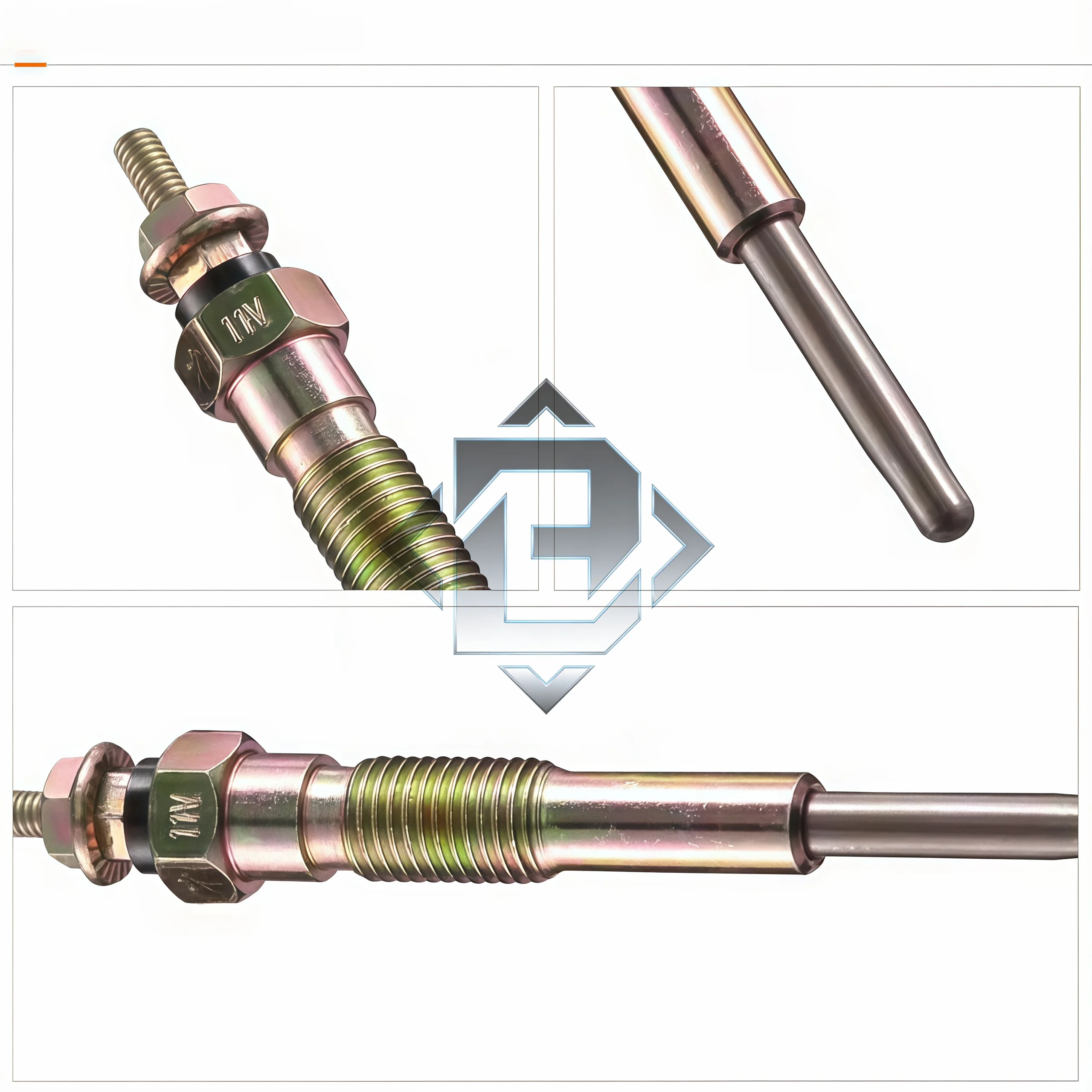 

4PCS 19850-64050 Replacement Heater Glow Plug For Toyota Hilux Hiace Land Cruiser Coaster 1HZ 1HD-T 1HD-FT Diesel Engine
