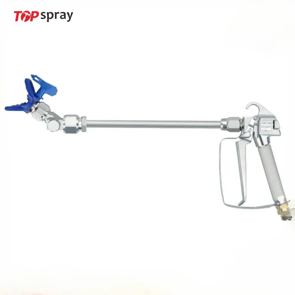 

High Pressure 3600 PSI Airless Paint Spray Gun Paint Sprayer 517 TIP Swivel Joint 11 inches Extension Pole Universal Joints