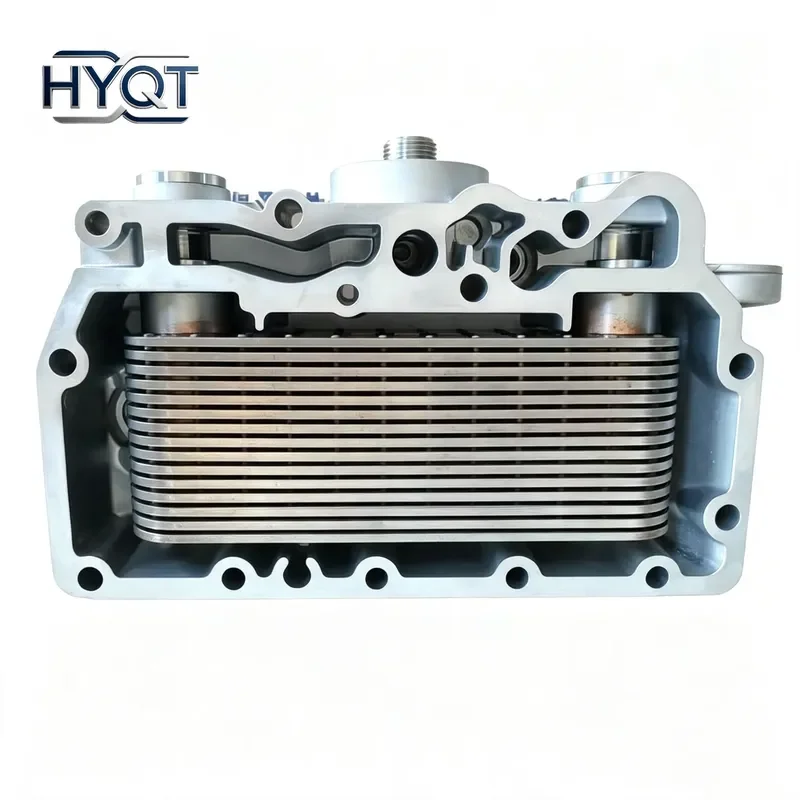 for OE 1013015 High Quality Oil Cooler Assembly Housing for FAW Jiefang Deutz Excavator Engines