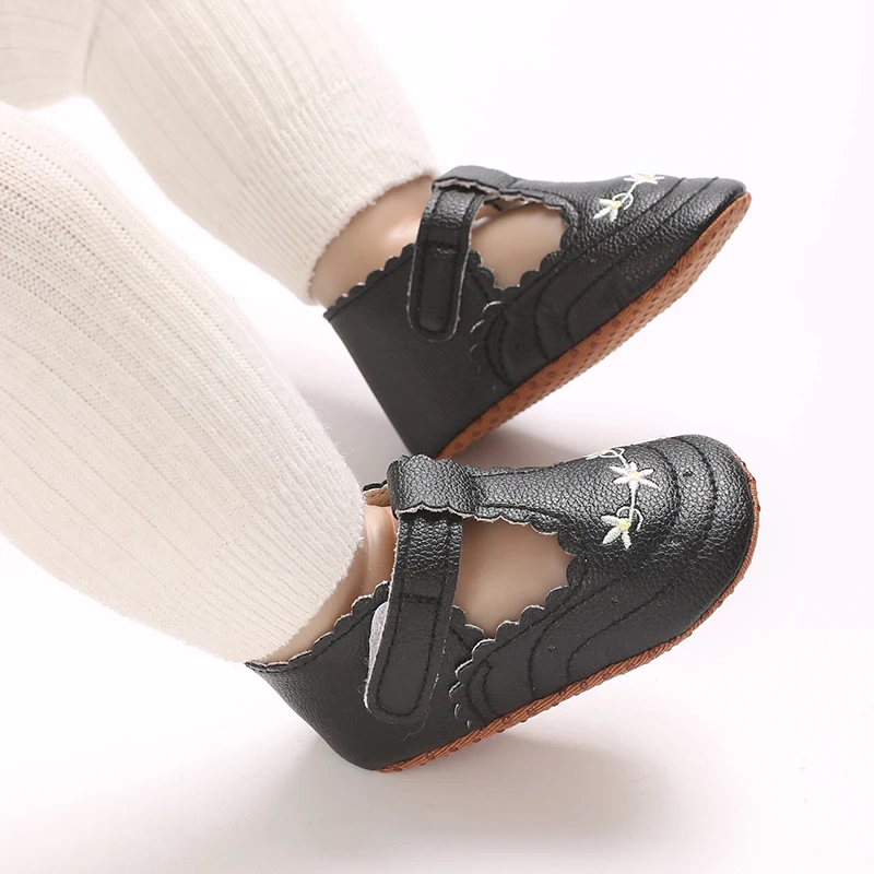 0-18M Baby Mädchen Prinzessin Schuhe Niedlich Gedruckt Weichen Stoff Unten Anti-rutsch Frühling und Herbst Prinzessin Schuhe erste Schritt Schuhe – Detail 39