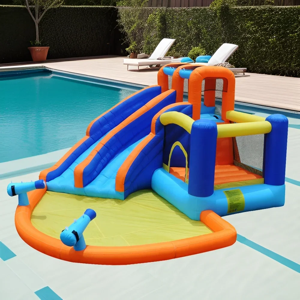 

Inflatable toys accessories bounce housegames for kids inflatable sandbags double water slide boxing jumping castle