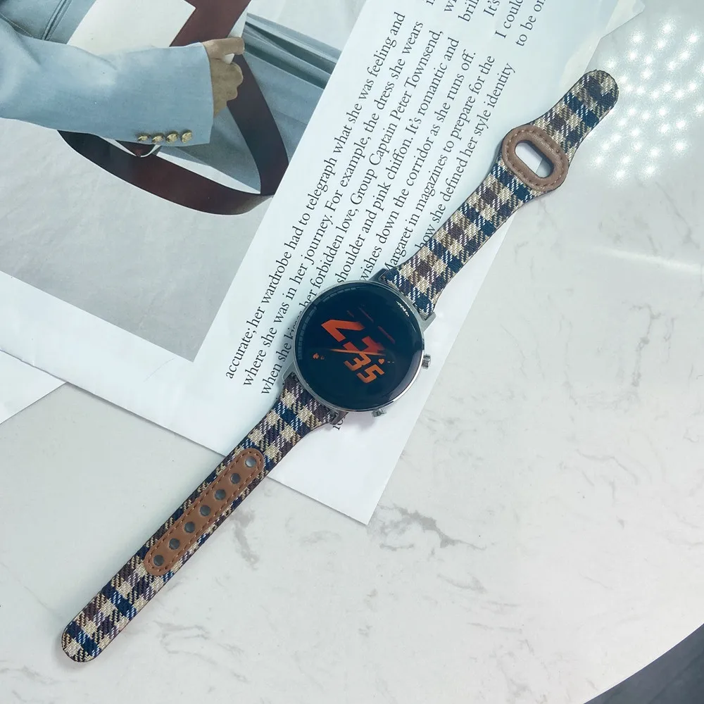 Ремешок для huami amazfit 22 мм, браслет для Samsung Gear S3 Huawei gt2 46 мм, galaxy watch 42 amazfit Bip GTS Universai 20 мм 22 мм