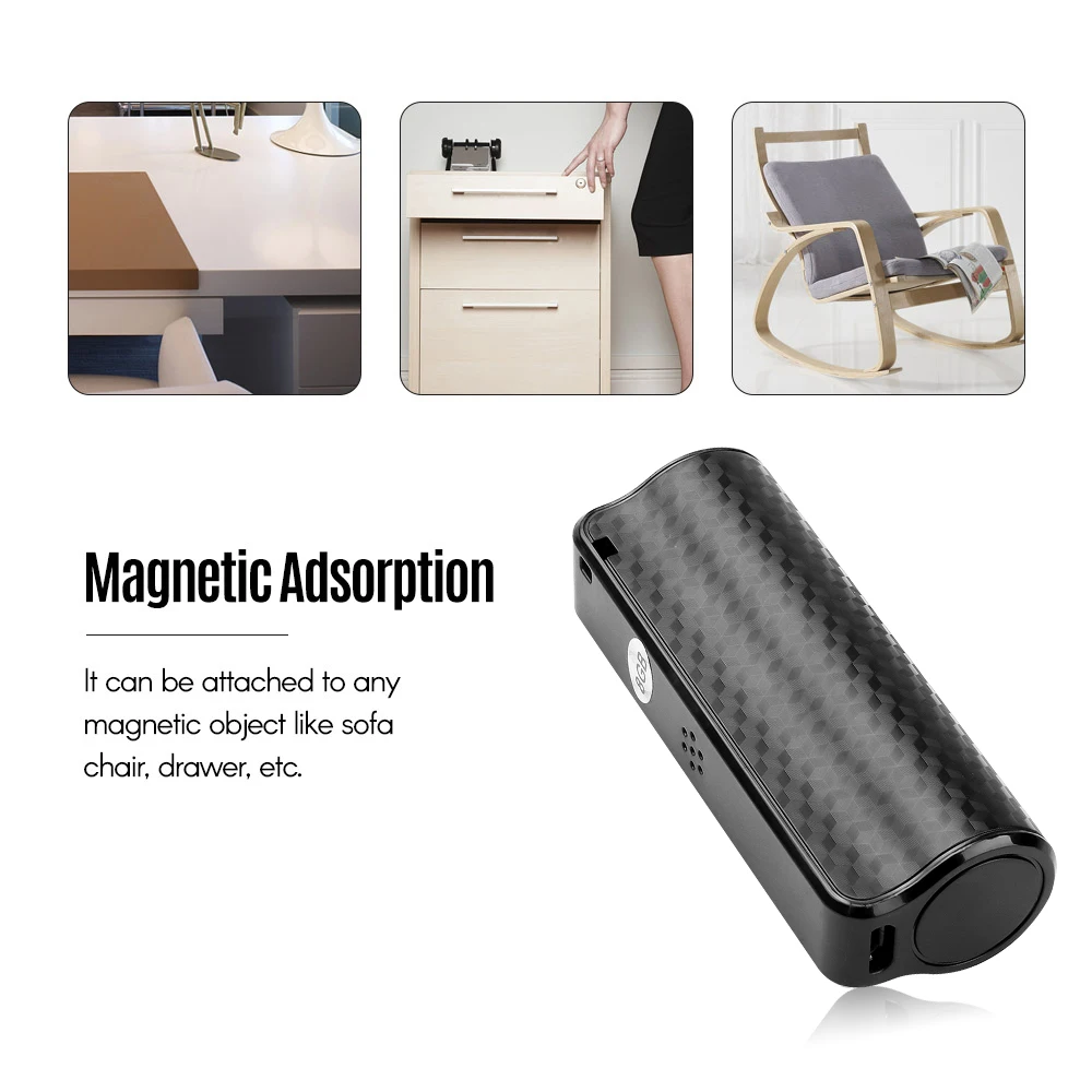 Mini Professional Voice Recorder Digital Audio Dictaphone Waterproof Magnetic Long Standby Time Recording Pen Noise Reduction