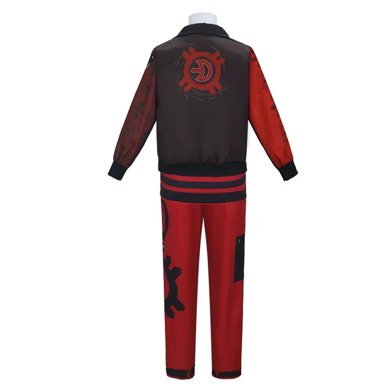 Victor Zombiees Nova Cosplay Long Sleeved Jacket+T-shirt+pants Party Disguise Halloween RolePlay Costume Carnival Suits5;c,8'z,6