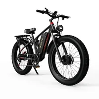 DUOTTS S26 E Bike 1500W Dual Motor 48V20AH Battery Snow Electric Bicycle Hydraulic shock 26*4.0 Fat Tire Electric Bike