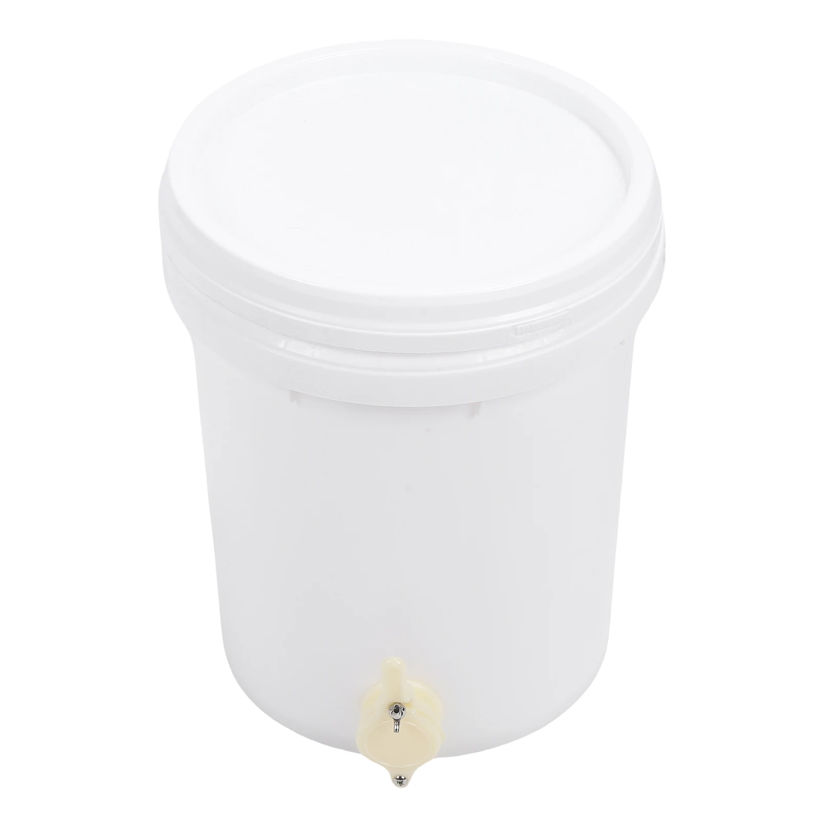 دلو عسل سعة 5 جالون مع غطاء وبوابة حاوية تخزين العسل البلاستيكية لتربية النحل دلو بلاستيكي لتربية النحل