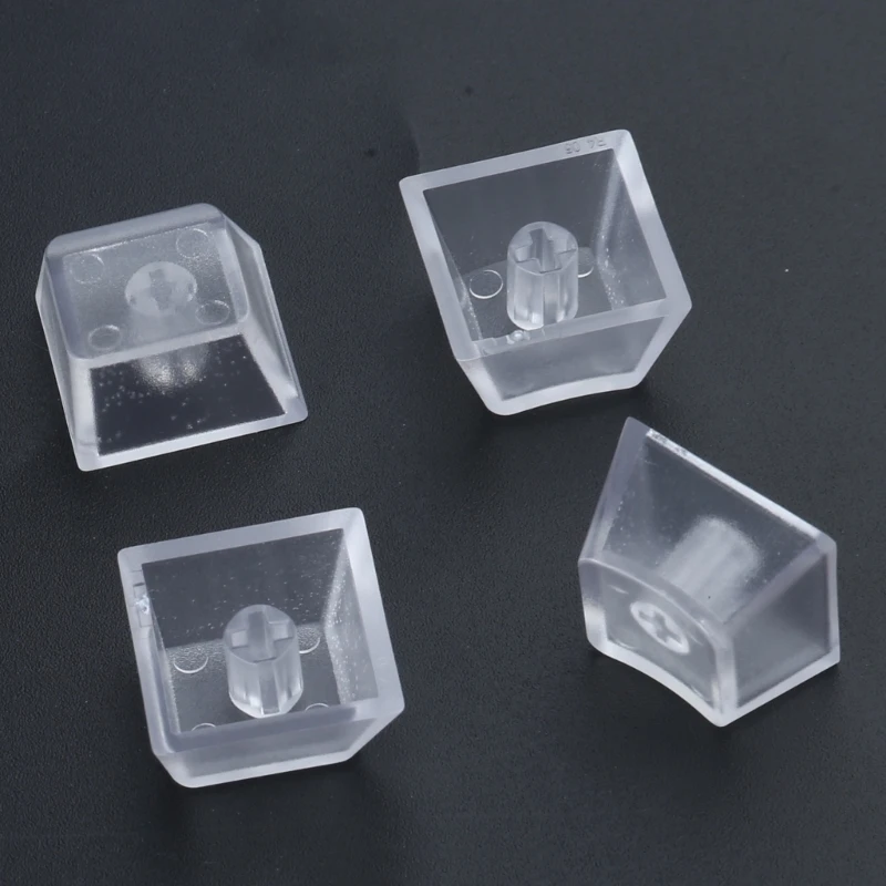 Keycap Mekanis Transparan Bening dengan Keycap Backlit Tinggi untuk Keypad Keyboard Mekanis