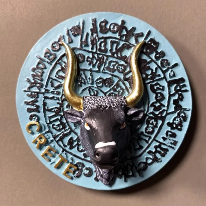 اليونان كريت مغناطيس الثلاجة Chalkidiki Kefallinia الهدايا التذكارية السياحية الثلاجة ملصقات المغناطيسي ديكور المنزل هدايا الزفاف