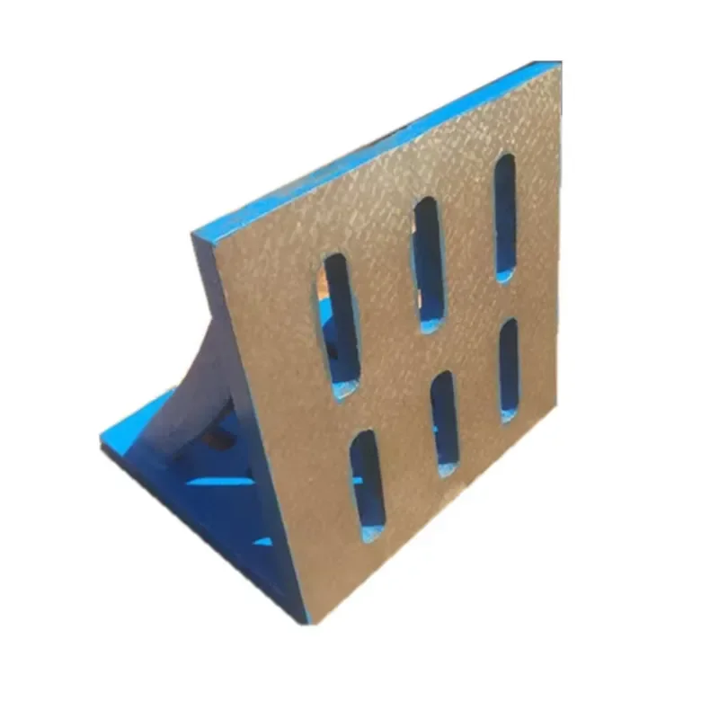 New Cast Iron T-slot 90 Angle Plate Machine Tool Positioning Jig Boring Milling Right-angle Rest Plate