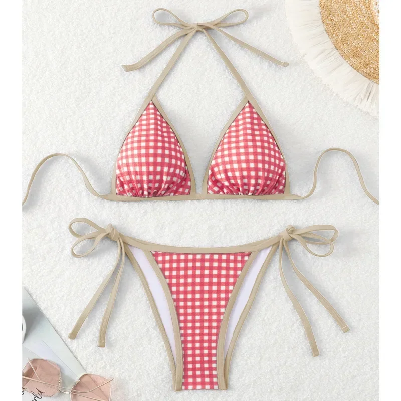 2025 مثير البيكينيات الإناث المايوه ملابس السباحة النسائية رفع ملابس سباحة حريمي لباس سباحة البرازيلي مجموعة البكيني بحر بركة الاستحمام