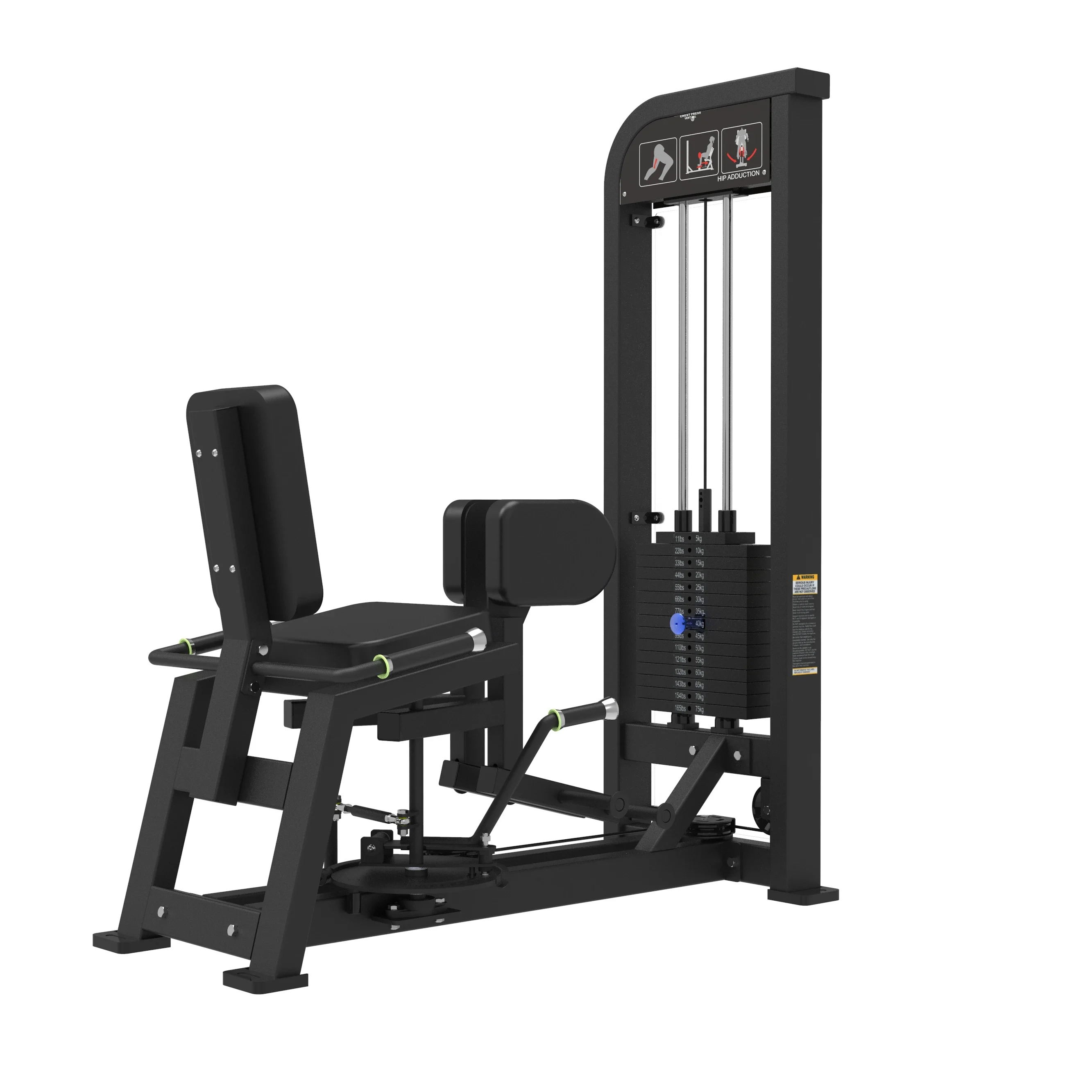 All-In-One Commercial Fitness Equipment Indoor Exercise Indoor Exercise Machine Thigh Outer Side Training Weight Lifting Rack