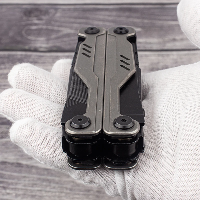 WARNA T35-B multi functional pliers titanium handle CNC machining high-strength body outdoor emergency scissors combination tool