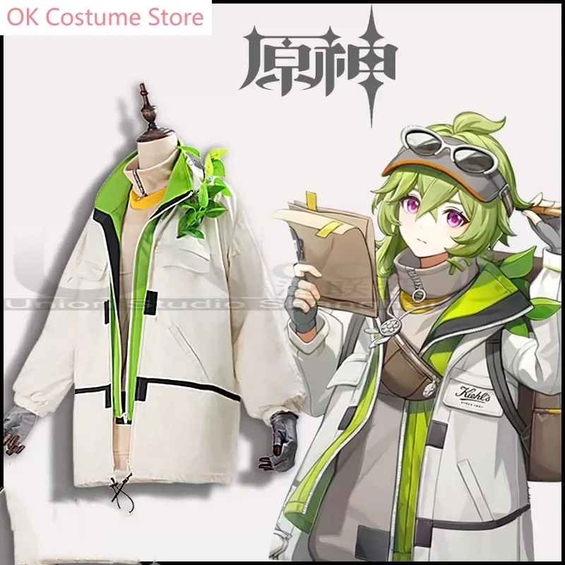 Genshin Impact Kiehl 'S Koppeling Set Collei Cos Dames Cosplay Kostuum Spel Anime Party Uniform Hallohen Spelen Rollenkleding