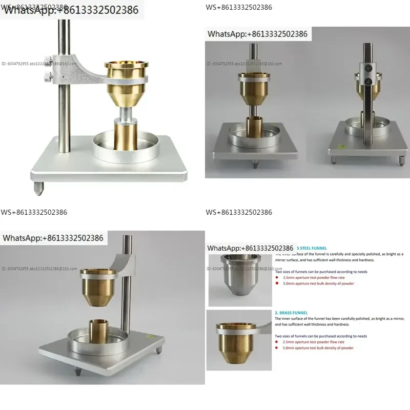 Factory Price Metal Powder Hall Flowmeter Flowability Testing Equipment