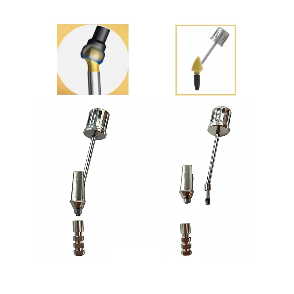Angled Dental Implant Screwdriver 1.2mm 1.25mm 1.27mm Screw Angle Wrench Driver For Osstem MIS Dentium ITI Nobel Restoration Lab
