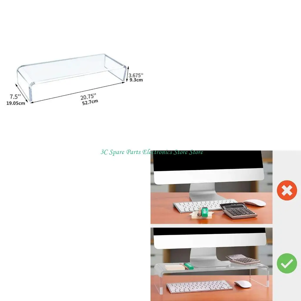 SZ Monitor Screen Riser Gamers PC Stand Heavy Duty Durable Hogar Screen Riser