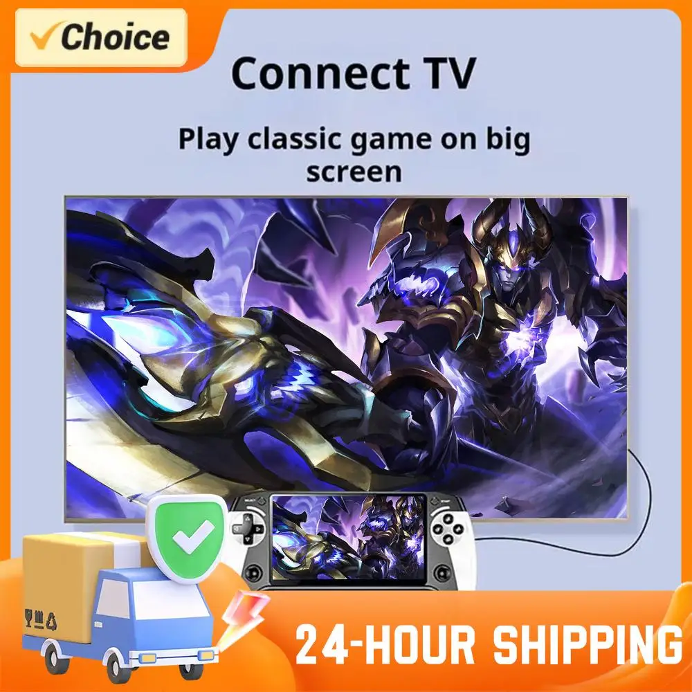 

X9 Retro Handheld Game Console 5.5inch IPS Screen Classic Video Classic Game Emulators 20000+ Games Retro Video Game Player